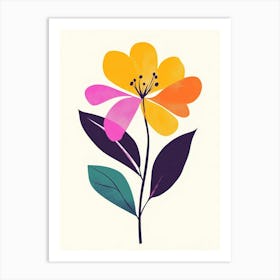 Flower Painting Art Print