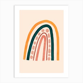 Rainbow Abstract Art Print