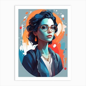 Woman Art Print