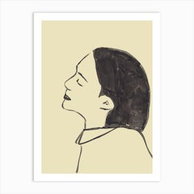 Portrait Of A Woman 6 Art Print