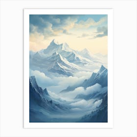 Mountain Landscape Art Print