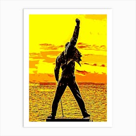 Freddie Mercury queen 5 Art Print