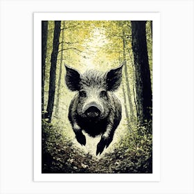 Wild Boar 1 Art Print