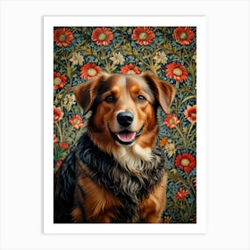 William Morris Dog Portrait Art Print