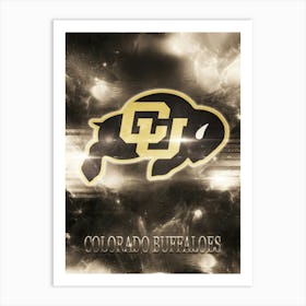 Colorado Buffaloes Art Print