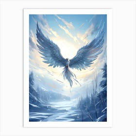 Winter Eagle 1 Art Print