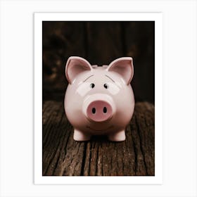 Piggy Bank Art Print