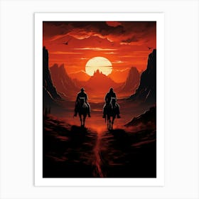 Red Dead Redemption 14 Art Print