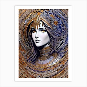 Egyptian Woman Art Print