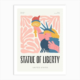 Travel Statue Of Libery New York Abstract Gallery Art Print