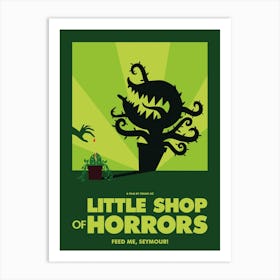 Little Shop Film Poster Art Print