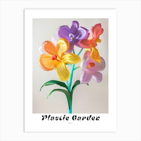 Dreamy Inflatable Flowers Poster Orchid 1 Art Print