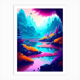 Celestial Tranquil Art Print