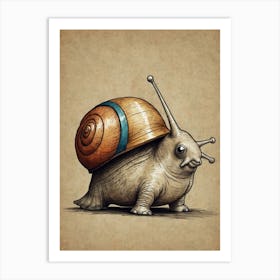 Snail 3 Art Print