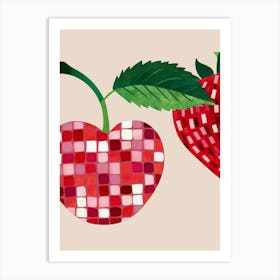 Red Cherry Art Print