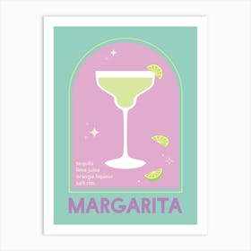 Margarita Cocktail Art Print