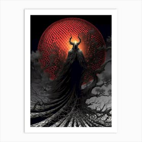 Devil satan Art Print