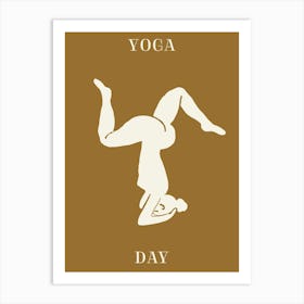 Yoga Day Art Print