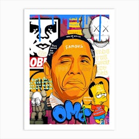 Barack Obama Art Print