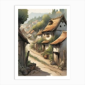 Village Art Print