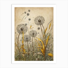 Dandelion 1 Art Print