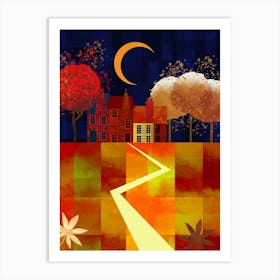 Autumn Landscape Art Print