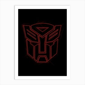 Transformer Art Print