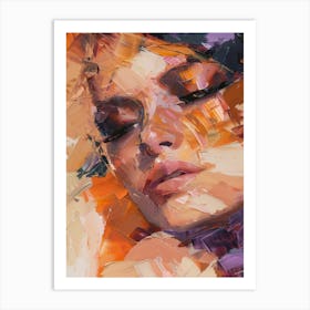 Portrait Of A Woman 524 Art Print