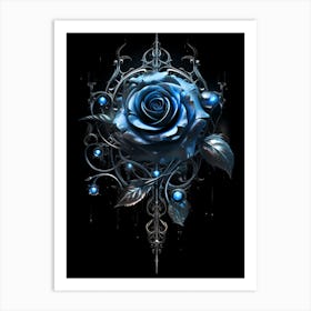 Gothic Rose Art Print