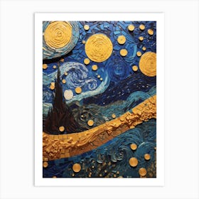 Starry Night 15 Art Print