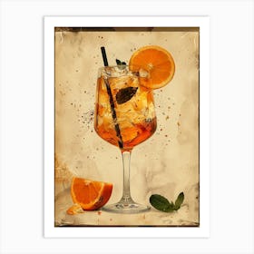 Aperol Spritz Art Print 389 Art Print