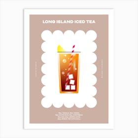 Long Island Iced Tea Art Print
