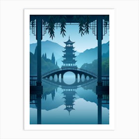 Chinese Pagoda 10 Art Print