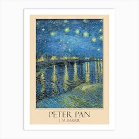 Classic Literature Art - Peter Pan Art Print
