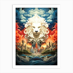 Lion Of The City Art Print