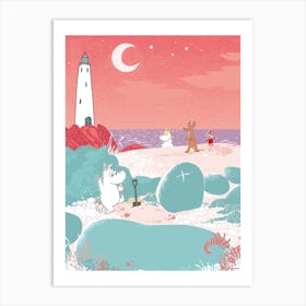 The Moomin Collection Treasure Hunt Art Print