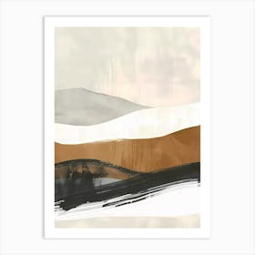 Abstract Landscape Painting 4 Art Print