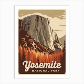 Yosemite National Park 1 Art Print