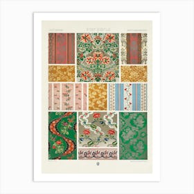 18th Century Pattern, Albert Racine (4) 1 Art Print