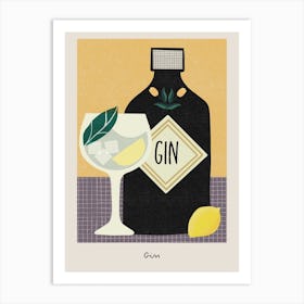 The Gin Art Print