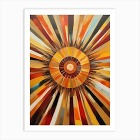 Bohemian Sunburst،
A vibrant representation of the autumn sun.3 Art Print