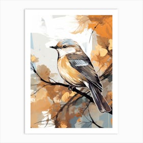 Bird On A Branch 2 Art Print