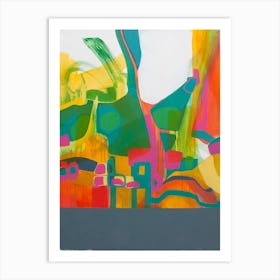 Brightly Colored Art Print