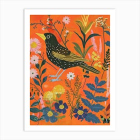 Spring Birds Cowbird 3 Art Print