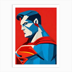 Superman Graphic 5 Art Print