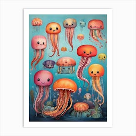 Jellyfish 1 Art Print