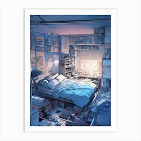 Bedroom Print Art Print