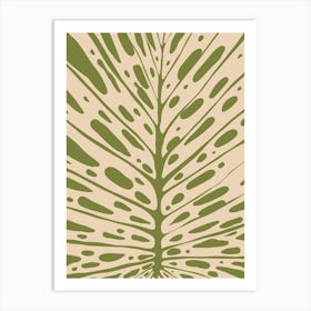 Palm Leaf 11 Art Print