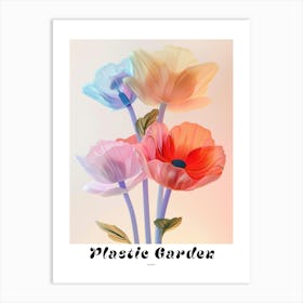 Dreamy Inflatable Flowers Poster Poppy 3 Art Print