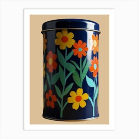 Flower Tin Art Print